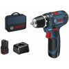 Aku Vŕtačka Bosch GSR 12V-15 2x2.0AH Aku Vŕtačka Bosch GSR 12V-15 2x2.0AH