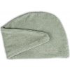 Bavlnený froté turban do sauny a wellness Comfort olivový Bavlnený froté turban do sauny a wellness Comfort olivový
