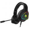 Canyon GH-6, Shadder herný headset, USB / 2x 3.5mm jack, 2m kábel, multicolor RGB podsvietenie, čierny CND-SGHS6B Canyon GH-6, Shadder herný headset, USB / 2x 3.5mm jack, 2m kábel, multicolor RGB podsvietenie, čierny CND-SGHS6B