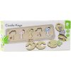 Classic World Montessori senzorické puzzle kľúče a zámky Classic World Montessori senzorické puzzle kľúče a zámky