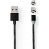 Kábel NEDIS CCGB60630BK20 USB 2v1 2m Black Kábel NEDIS CCGB60630BK20 USB 2v1 2m Black