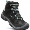 Keen Circadia Mid Polar WP W black/cloud blue dámské vyšší nepromokavé zimní kožené boty 38 a 1/2 EUR Keen Circadia Mid Polar WP W black/cloud blue dámské vyšší nepromokavé zimní kožené boty 38 a 1/2 EUR