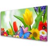Obraz plexi Motýľ kvety príroda 100x50 cm Obraz plexi Motýľ kvety príroda 100x50 cm