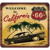 Ceduľa Welcome to California 30x30 cm Plechová tabuľa Ceduľa Welcome to California 30x30 cm Plechová tabuľa