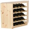 Drevený regál na víno Clever RW61-N5 Drevený regál na víno Clever RW61-N5