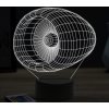 Beling 3D lampa, turbína, 16 farebná ULA12 Beling 3D lampa, turbína, 16 farebná ULA12