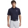 Pánske polo Under Armour, UA T2G POLO LB BLK tmavo modrá,Biela XL Pánske polo Under Armour, UA T2G POLO LB BLK tmavo modrá,Biela XL