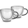 LAMART Pohár LT9117 Vaso cappuccino Black 2 x 190 ml LAMART Pohár LT9117 Vaso cappuccino Black 2 x 190 ml