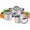 Súprava hrncov Kamille nerezová oceľ 6 ks . Súprava hrncov Kamille nerezová oceľ 6 ks .