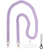 TopQ Šnúrka na mobil Chain fialová TopQ Šnúrka na mobil Chain fialová