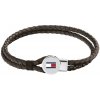 Tommy Hilfiger Moderný kožený náramok v hnedej farbe 2790655 17,5 cm Tommy Hilfiger Moderný kožený náramok v hnedej farbe 2790655 17,5 cm