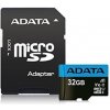 Adata/micro SDHC/32GB/UHS-I U1 / Class 10/+ Adaptér AUSDH32GUICL10A1-RA1 Adata/micro SDHC/32GB/UHS-I U1 / Class 10/+ Adaptér AUSDH32GUICL10A1-RA1
