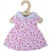 Bigjigs Toys Ružové šaty so srdiečkami pre bábiku 34 cm Bigjigs Toys Ružové šaty so srdiečkami pre bábiku 34 cm