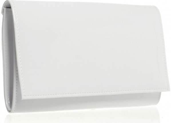 luxusní lakovaná listová kabelka psaní SP100 biela