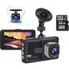 HD AUTOMOBILOVÝ VIDEOREKORDÉR Predná zadná kamera + SD karta + Baterka HD AUTOMOBILOVÝ VIDEOREKORDÉR Predná zadná kamera + SD karta + Baterka