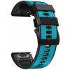 Silikónový remienok Ricardo 26mm (pro Garmin Fenix 8/7X/6X (51mm), Tactix aj.), modrý, QuickFit Silikónový remienok Ricardo 26mm (pro Garmin Fenix 8/7X/6X (51mm), Tactix aj.), modrý, QuickFit
