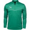 Pánska tréningová mikina Puma teamRISE zelená L Pánska tréningová mikina Puma teamRISE zelená L