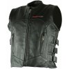 Kožená vesta na motocykel NAZRAN Blade čierna M Kožená vesta na motocykel NAZRAN Blade čierna M