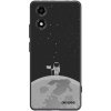 Picasee silikónový čierny obal pre Motorola Moto E14 - Astronaut Picasee silikónový čierny obal pre Motorola Moto E14 - Astronaut