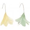 Textilomanie Závesné perie na drôtiku FEATHER DECOR - viac farieb Textilomanie Závesné perie na drôtiku FEATHER DECOR - viac farieb
