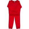 Rastúce dvojdielne merino pyžamo detské zo 100% merino vlny COSILANA červená farba Veľkosť: 104 Rastúce dvojdielne merino pyžamo detské zo 100% merino vlny COSILANA červená farba Veľkosť: 104