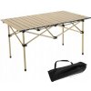 Turistický stôl Ecarla 56 x 95 x 50 cm, béžový Turistický stôl Ecarla 56 x 95 x 50 cm, béžový