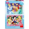 DINO Puzzle Disney princezny 2x77 dílků DINO Puzzle Disney princezny 2x77 dílků