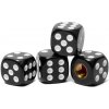 Escape6 Čiapočky na ventily hracie kocky čierne, 4 ks Escape6 Čiapočky na ventily hracie kocky čierne, 4 ks