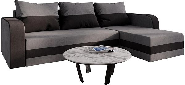 Nejlevnější nábytek Lefhet Bis sivá /čierna