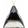 Trixie jaskynka pre mačky Tipi antracitová 65 cm Trixie jaskynka pre mačky Tipi antracitová 65 cm