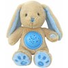 Baby Mix Hadi modrý plyšový zajačik s projektorom a hudbou (plyšová hračka, maznáčik) Baby Mix Hadi modrý plyšový zajačik s projektorom a hudbou (plyšová hračka, maznáčik)