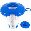 Dávkovač bazénovej chémie s teplomerom modrá Dávkovač bazénovej chémie s teplomerom modrá