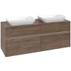 VILLEROY & BOCH Collaro závesná skrinka pod dve umývadlá na dosku, 4 zásuvky, s LED osvetlením, 1400 x 500 x 548 mm, Arizona Oak, C119B0VH VILLEROY & BOCH Collaro závesná skrinka pod dve umývadlá na dosku, 4 zásuvky, s LED osvetlením, 1400 x 500 x 548 mm, Arizona Oak, C119B0VH