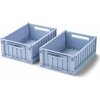 LIEWOOD Skladacia prepravka Weston Dusty Lavender Small – set 2 ks LIEWOOD Skladacia prepravka Weston Dusty Lavender Small – set 2 ks
