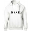 Karate postavy - Oversized mikina dámská Moon - kratšia + širšia - XL ( Biela ) Karate postavy - Oversized mikina dámská Moon - kratšia + širšia - XL ( Biela )