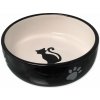 Miska Magic Cat keramická čierna/biela 13,4x4cm 170ml Miska Magic Cat keramická čierna/biela 13,4x4cm 170ml
