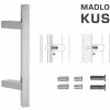Vyosené madlo na dvere FT - MADLO kód K31Z 25x25 mm SP ks NEM - nerez matná (F60) | MP-KOVANIA.sk Vyosené madlo na dvere FT - MADLO kód K31Z 25x25 mm SP ks NEM - nerez matná (F60) | MP-KOVANIA.sk