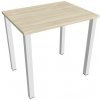 Hobis Pracovný stôl Uni, 80x75,5x60 cm, agát/biela Hobis Pracovný stôl Uni, 80x75,5x60 cm, agát/biela