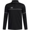 Chlapčenská futbalová mikina Under Armour, CHALLENGER TRAINING QZ Čierna,Biela, L Chlapčenská futbalová mikina Under Armour, CHALLENGER TRAINING QZ Čierna,Biela, L