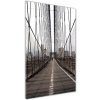 Vertikálny foto obraz sklenený Brooklynský most 50x100 cm Vertikálny foto obraz sklenený Brooklynský most 50x100 cm