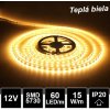 LEDprodukt 5m LED pásik 60LED/m SMD5730 15W/m teplá biela IP20 12V LEDprodukt 5m LED pásik 60LED/m SMD5730 15W/m teplá biela IP20 12V