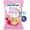 Hamánek Bio Ryžové oblátky malina a banán 35 g Hamánek Bio Ryžové oblátky malina a banán 35 g