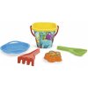 Wader Súprava na piesok plast asst 5ks v sieťke 20x20x18cm