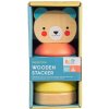 Petit Collage Drevená veža medvedík Petit Collage Drevená veža medvedík