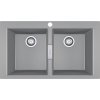 Kompozitný kuchynský drez FRANKE Sirius S2D 620-86 Farba: šedá Kompozitný kuchynský drez FRANKE Sirius S2D 620-86 Farba: šedá
