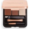 Makeup Revolution London Brow Sculpt Kit set a paletka na obočie Medium Brown 2,2 g Makeup Revolution London Brow Sculpt Kit set a paletka na obočie Medium Brown 2,2 g