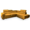 Rohová rozkladacia sedačka s úložným priestorom Nola - horčicová Strana: Pravá Rohová rozkladacia sedačka s úložným priestorom Nola - horčicová Strana: Pravá