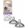 Tommee Tippee náhradní savičky C2N pomalý průtok 2ks 424584TT Tommee Tippee náhradní savičky C2N pomalý průtok 2ks 424584TT