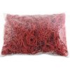 Gumičky Office Products 30mm 1kg červené Gumičky Office Products 30mm 1kg červené