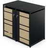 Blumfeldt BinSafe box na odpadky 2 odpadkové koše 240 l pozinkovaná oceľ KG29-2door-maplebl Blumfeldt BinSafe box na odpadky 2 odpadkové koše 240 l pozinkovaná oceľ KG29-2door-maplebl